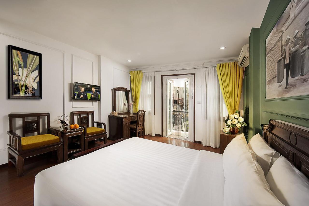 Hanoi Sunshine Hotel Bagian luar foto