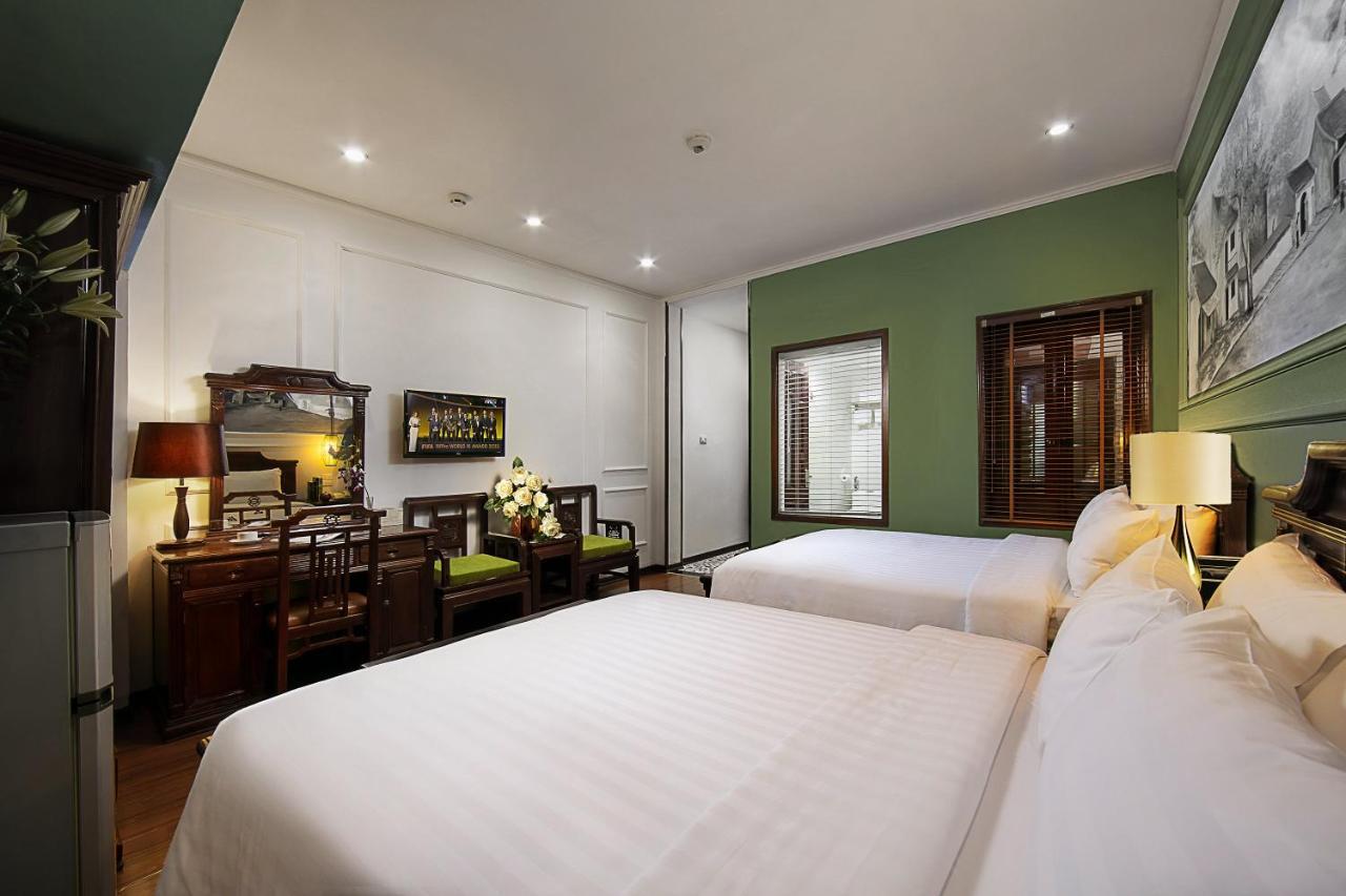 Hanoi Sunshine Hotel Bagian luar foto