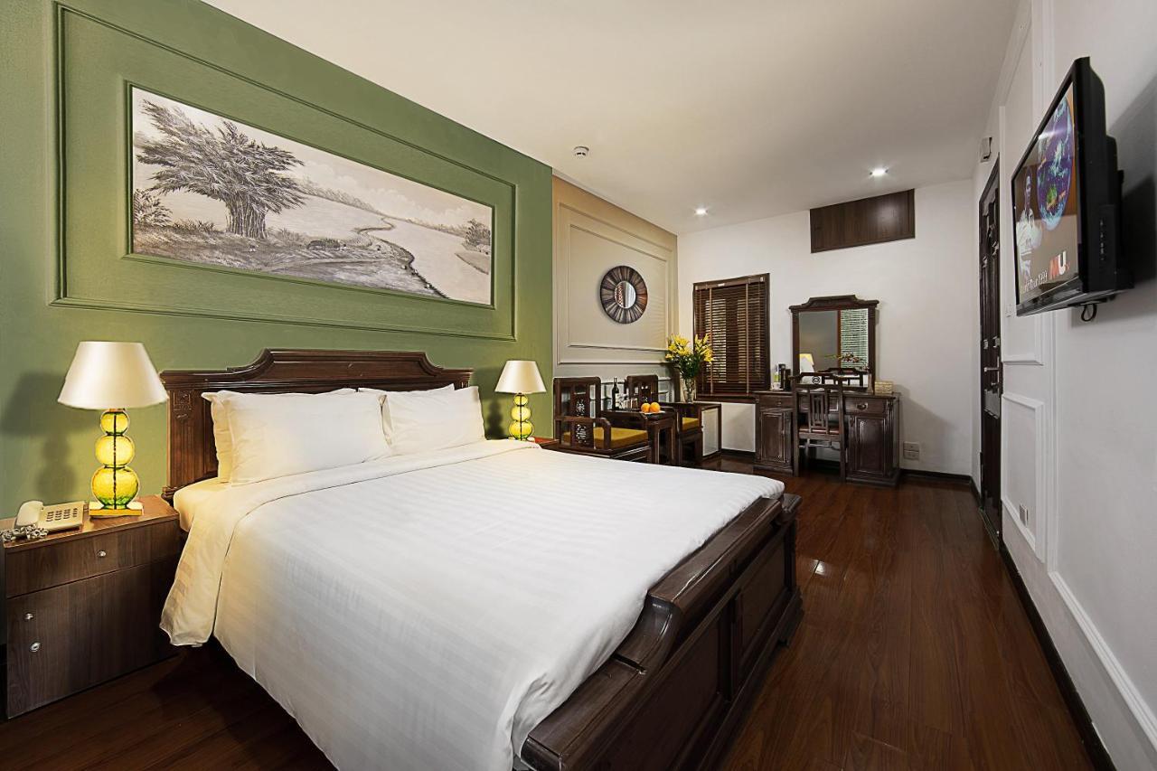 Hanoi Sunshine Hotel Bagian luar foto