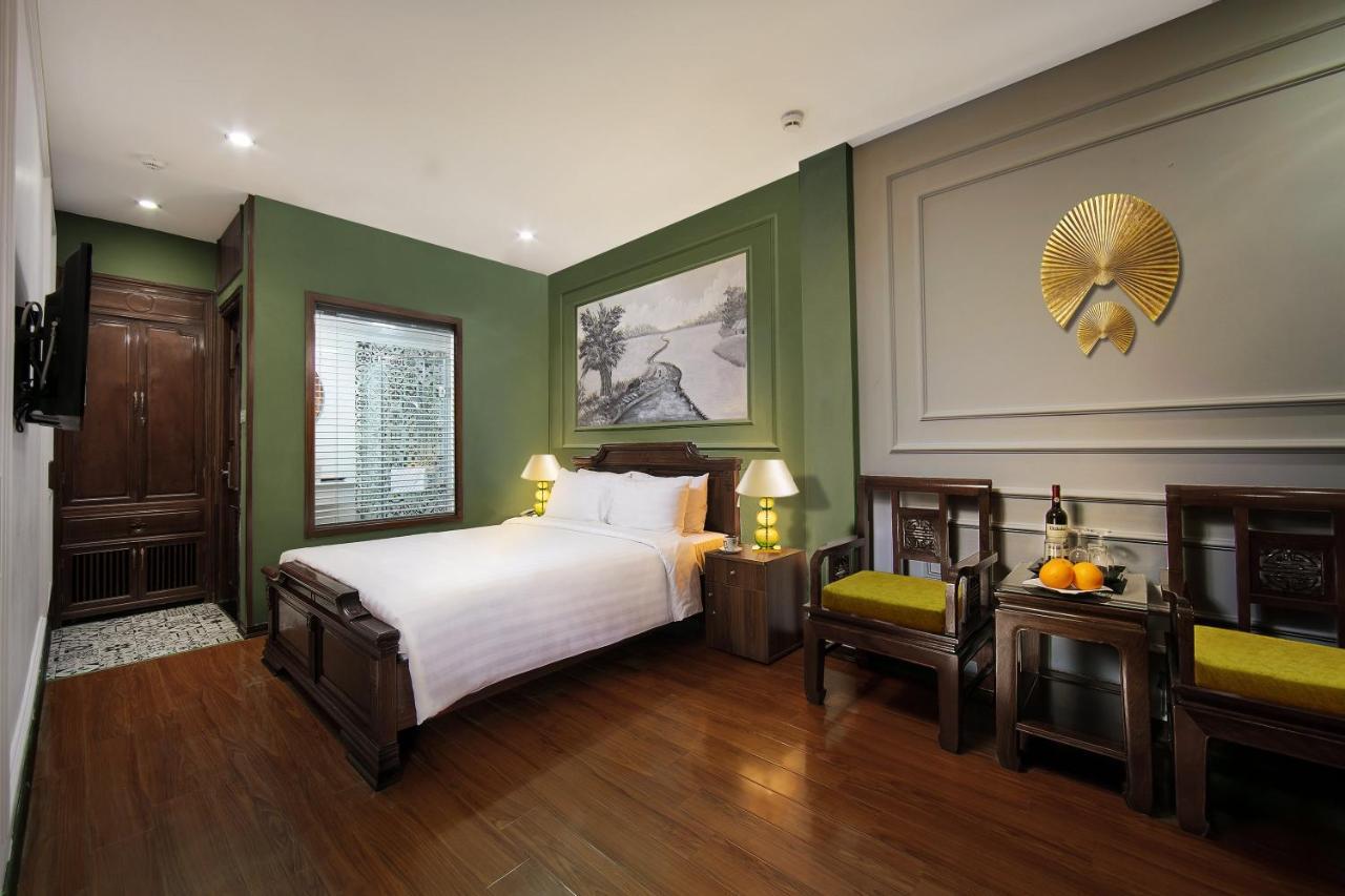 Hanoi Sunshine Hotel Bagian luar foto