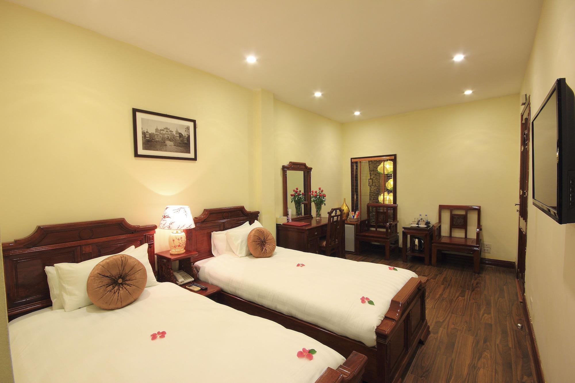 Hanoi Sunshine Hotel Bagian luar foto