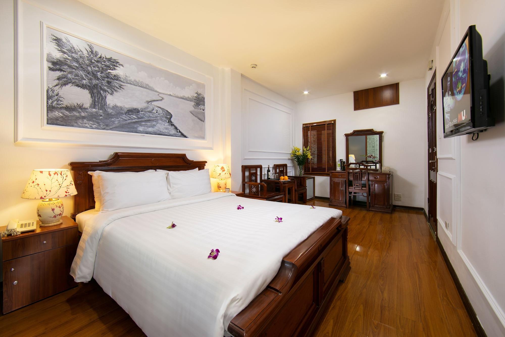 Hanoi Sunshine Hotel Bagian luar foto