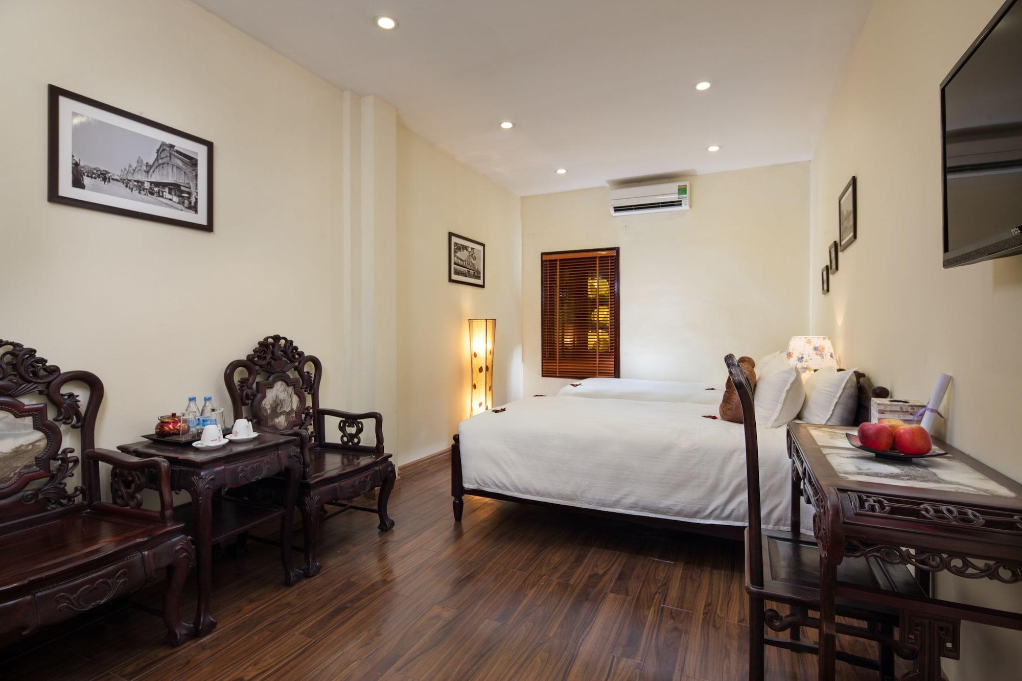 Hanoi Sunshine Hotel Bagian luar foto