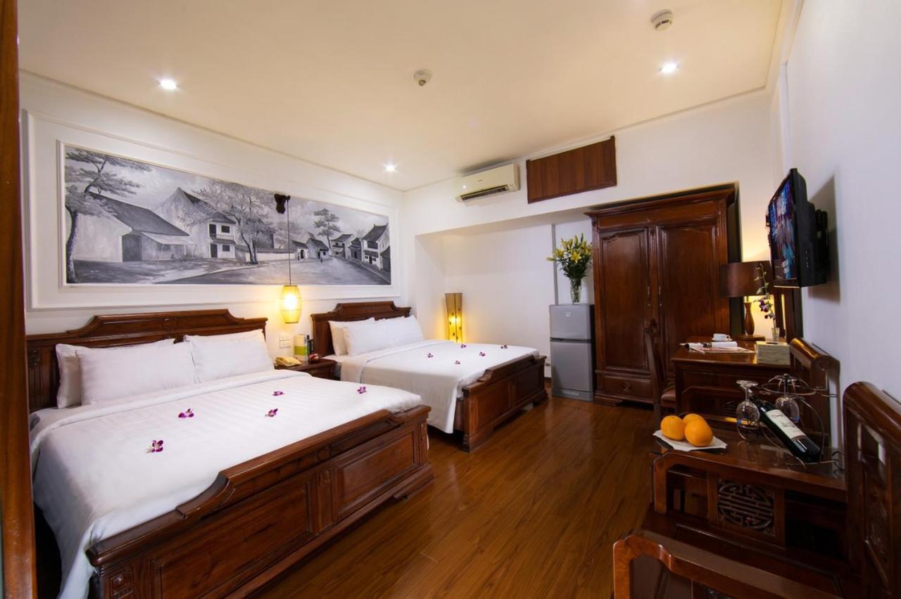Hanoi Sunshine Hotel Bagian luar foto
