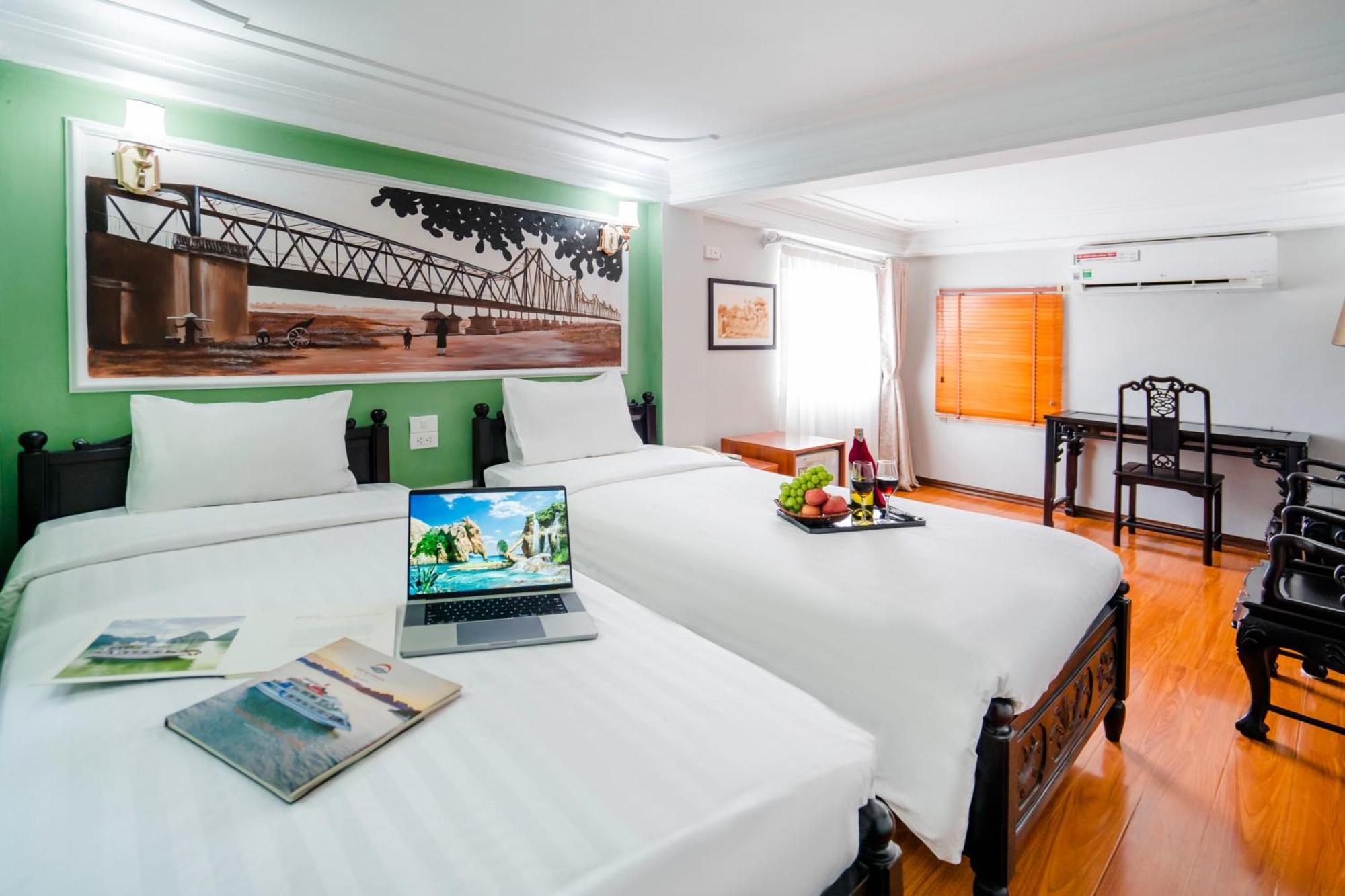 Hanoi Sunshine Hotel Bagian luar foto