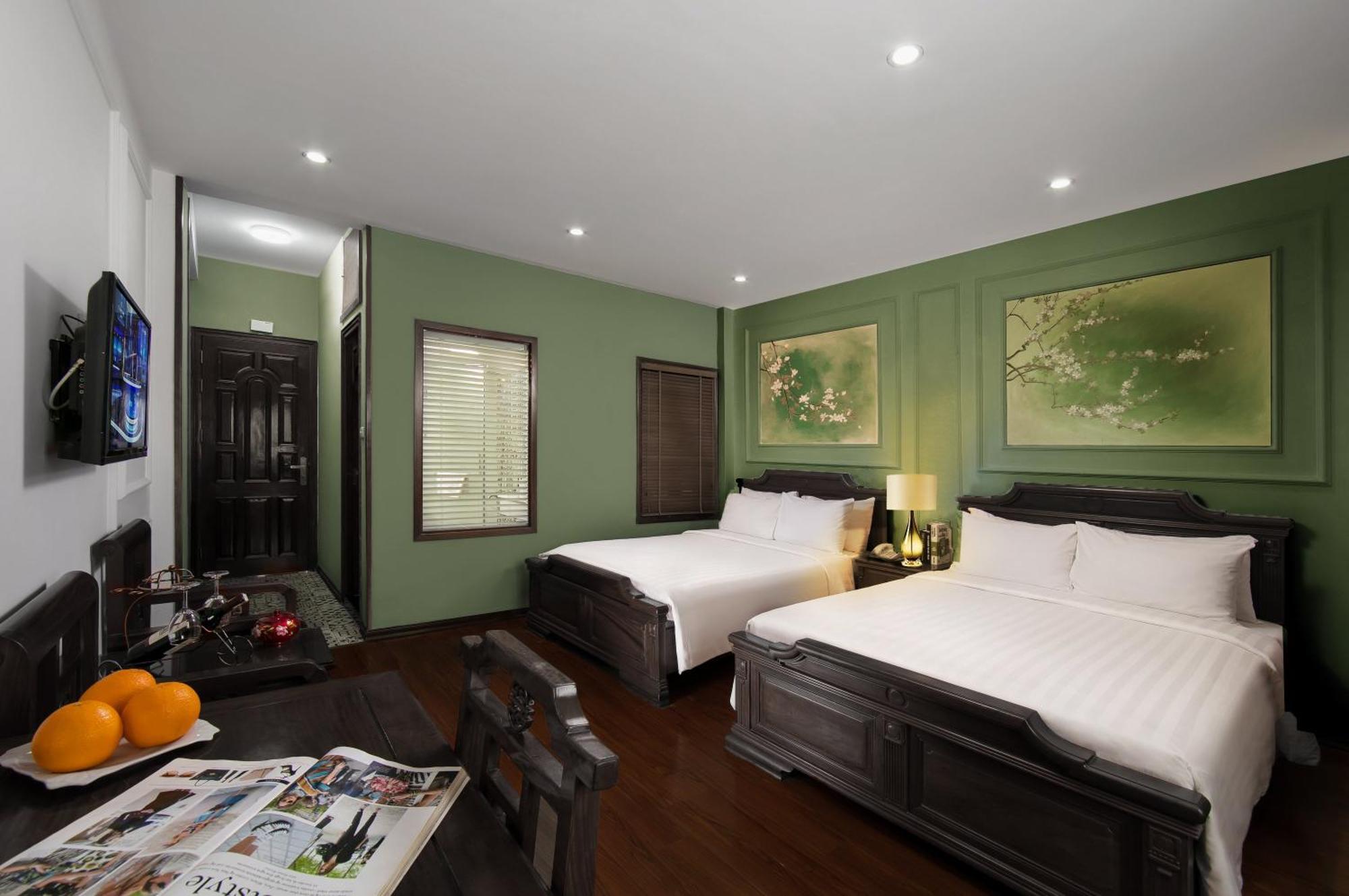 Hanoi Sunshine Hotel Bagian luar foto