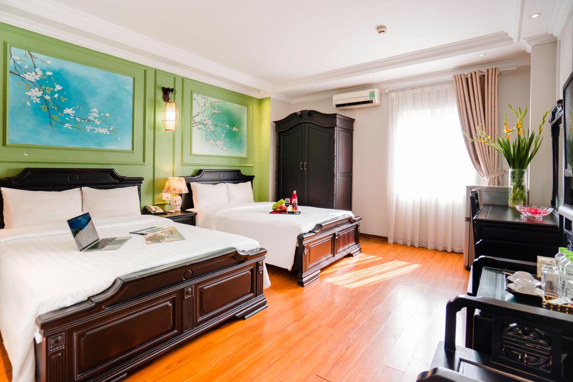 Hanoi Sunshine Hotel Bagian luar foto