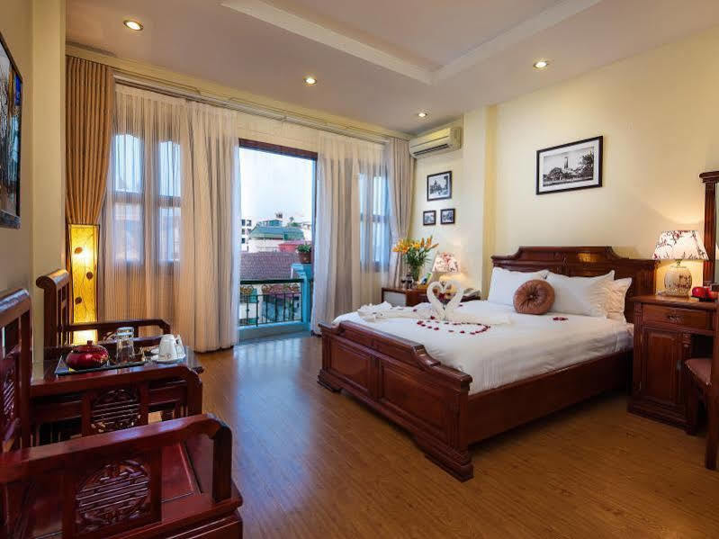 Hanoi Sunshine Hotel Bagian luar foto