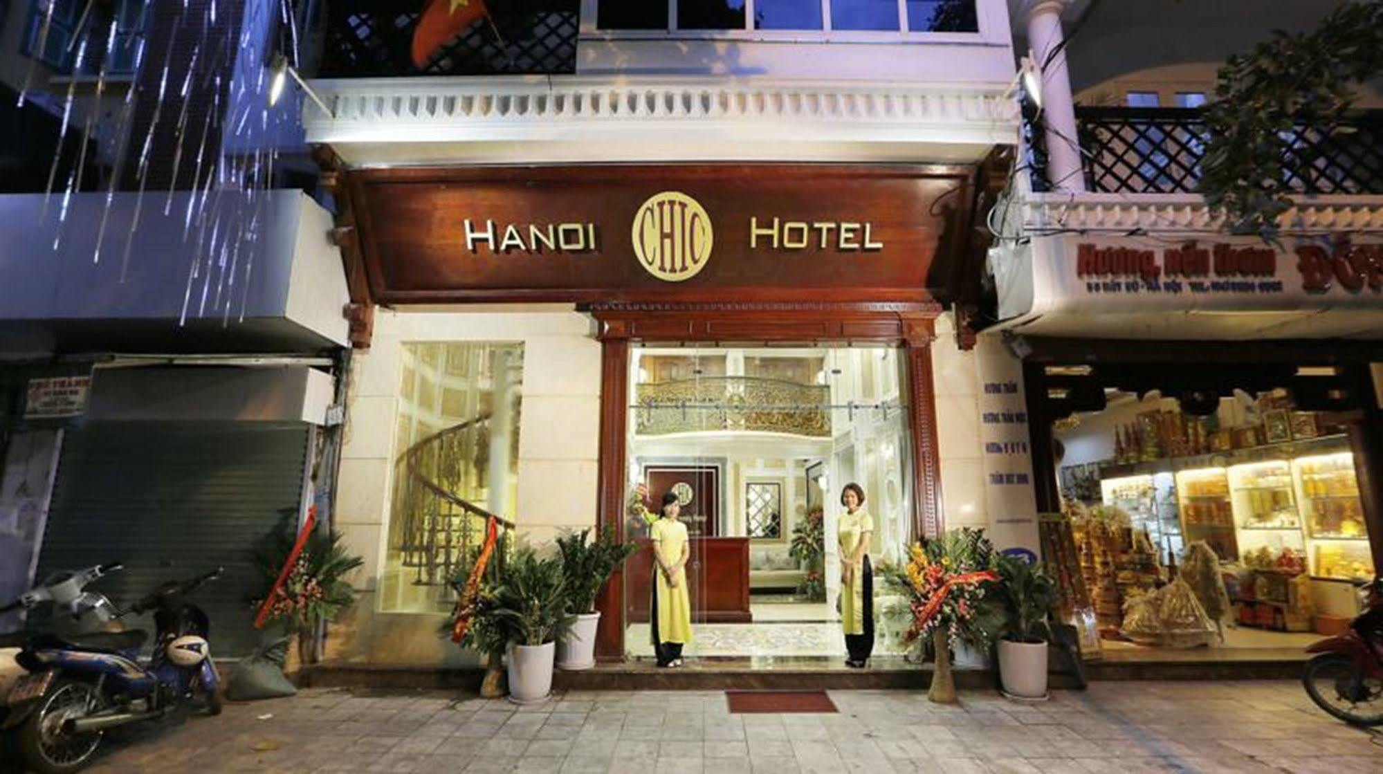 Hanoi Sunshine Hotel Bagian luar foto